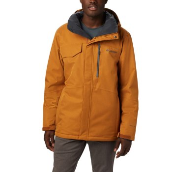 Pánské Bundy Columbia Cushman Crest Insulated Hnědé YCFIUP329